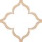 Ekena Millwork 66 56W x 66 56H x 14T Large May Decorative Fretwork Wood Ceiling Panels, Red Oak CELW67X67X0250MAYRO - alternate 4